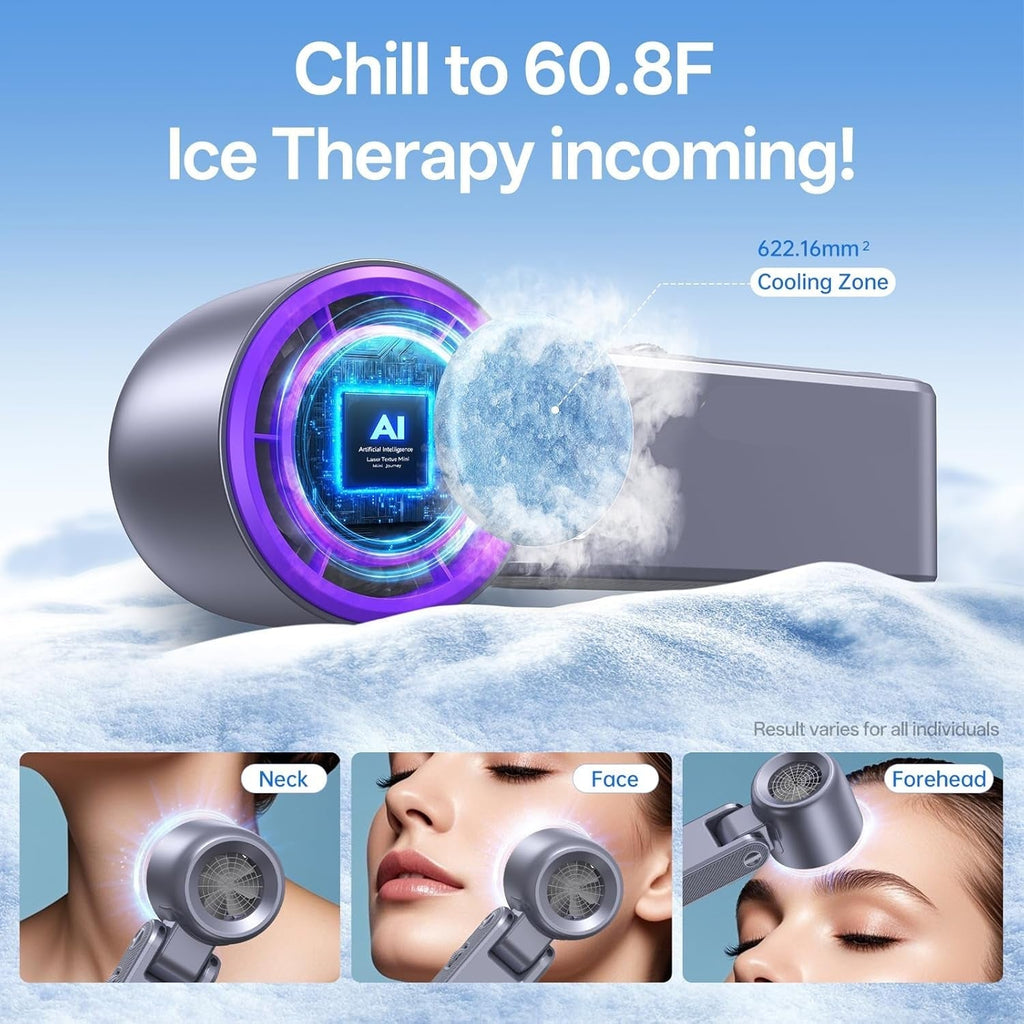 Cooling Breeze Misting Fan With Ice Cooling And Adjustable Turbo Speeds - Elesira