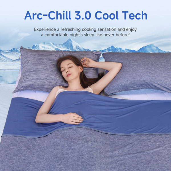 Cooling Comfort Bedding Set With Breathable Cotton For All Season Sleep - Elesira