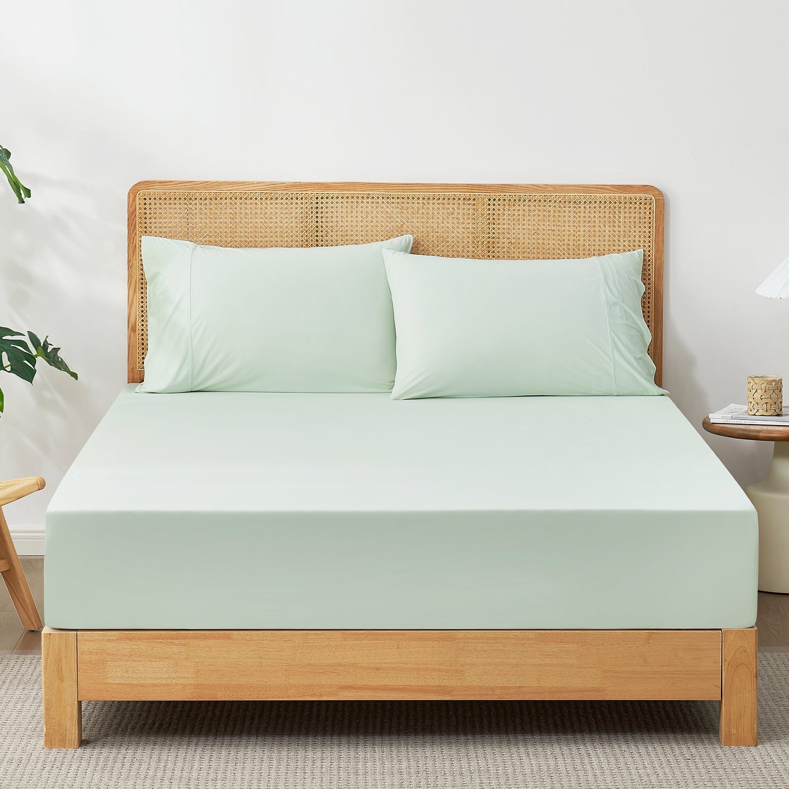 Cooling Comfort Fitted Sheets Featuring Deep Pockets For Hot Sleepers - Elesira