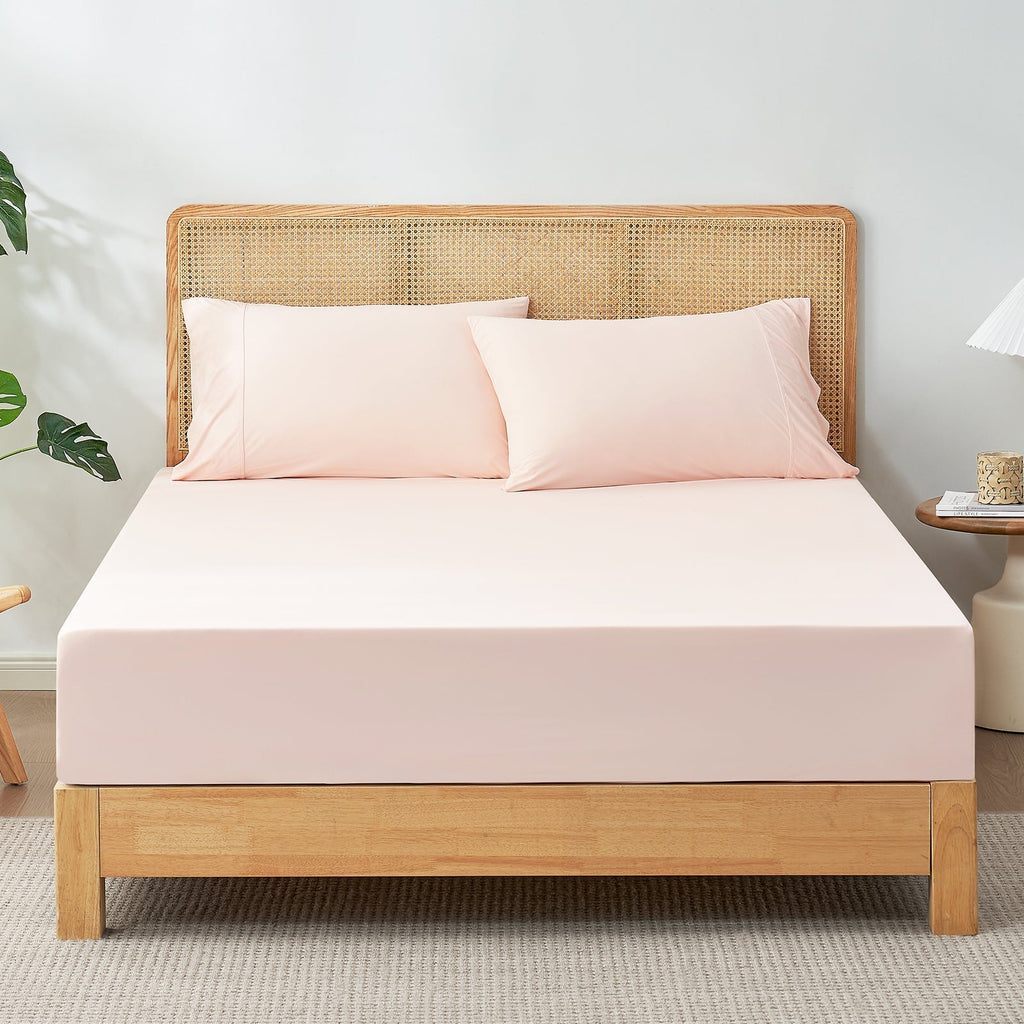 Cooling Comfort Fitted Sheets Featuring Deep Pockets For Hot Sleepers - Elesira