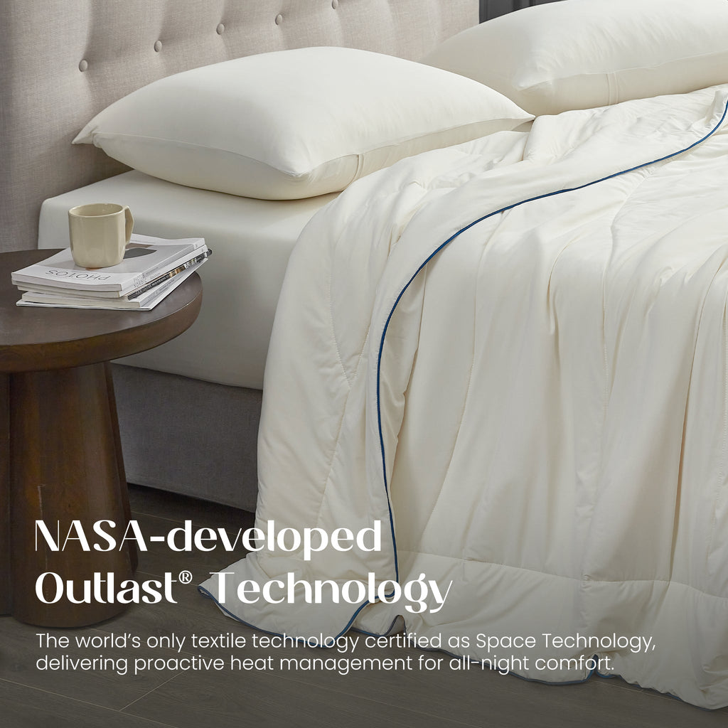 NASA Technology Deep Sleep Cooling Comforter For Temperature Regulation - Elesira