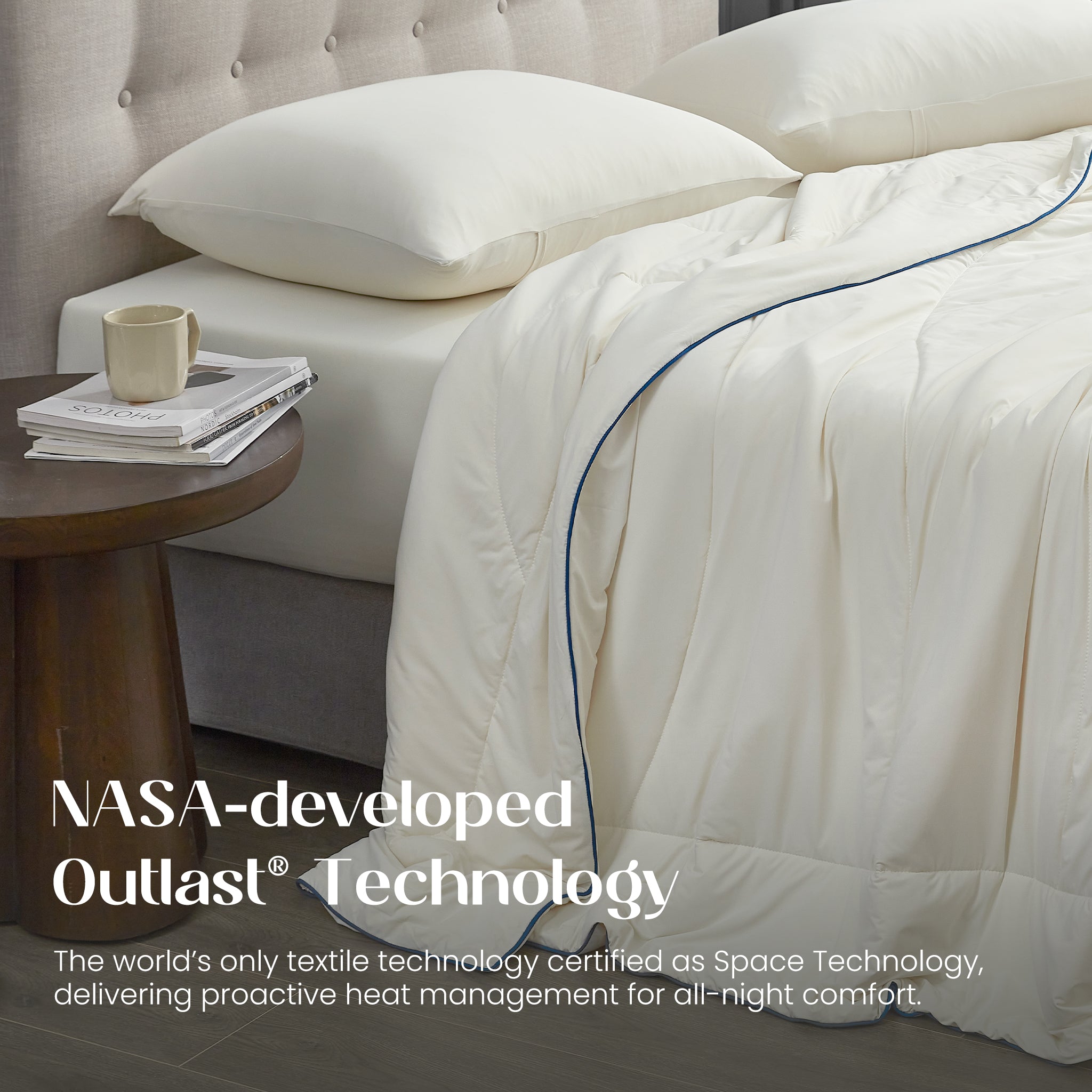 NASA Technology Deep Sleep Cooling Comforter For Temperature Regulation - Elesira