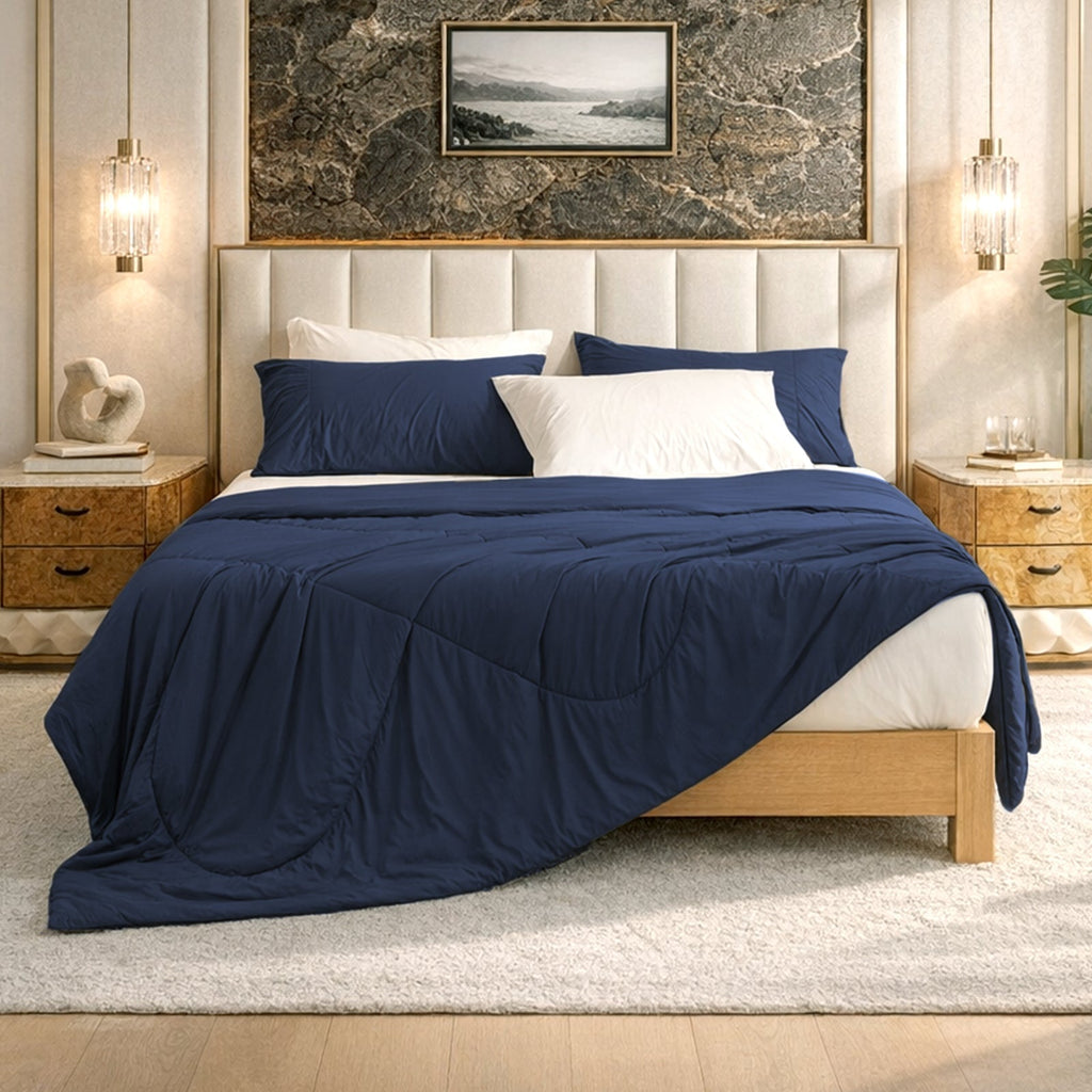 Breathable Cooling Comforter With Lightweight Fabric For Hot Sleepers - Elesira