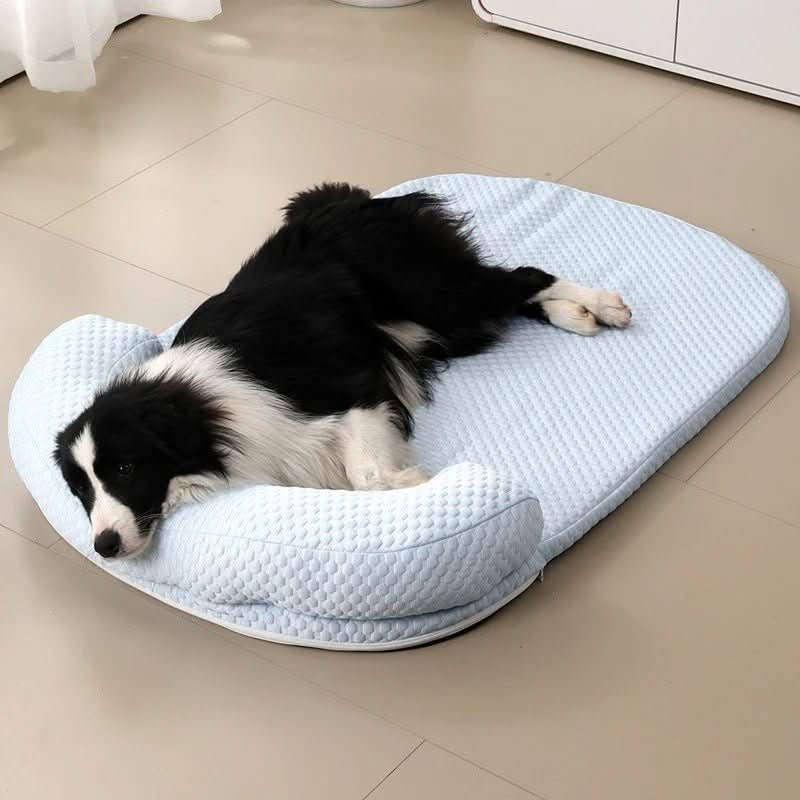 Édouard Fraîcheur Pet Cooling Bed With Breathable Comfort During Summer Heat - Elesira