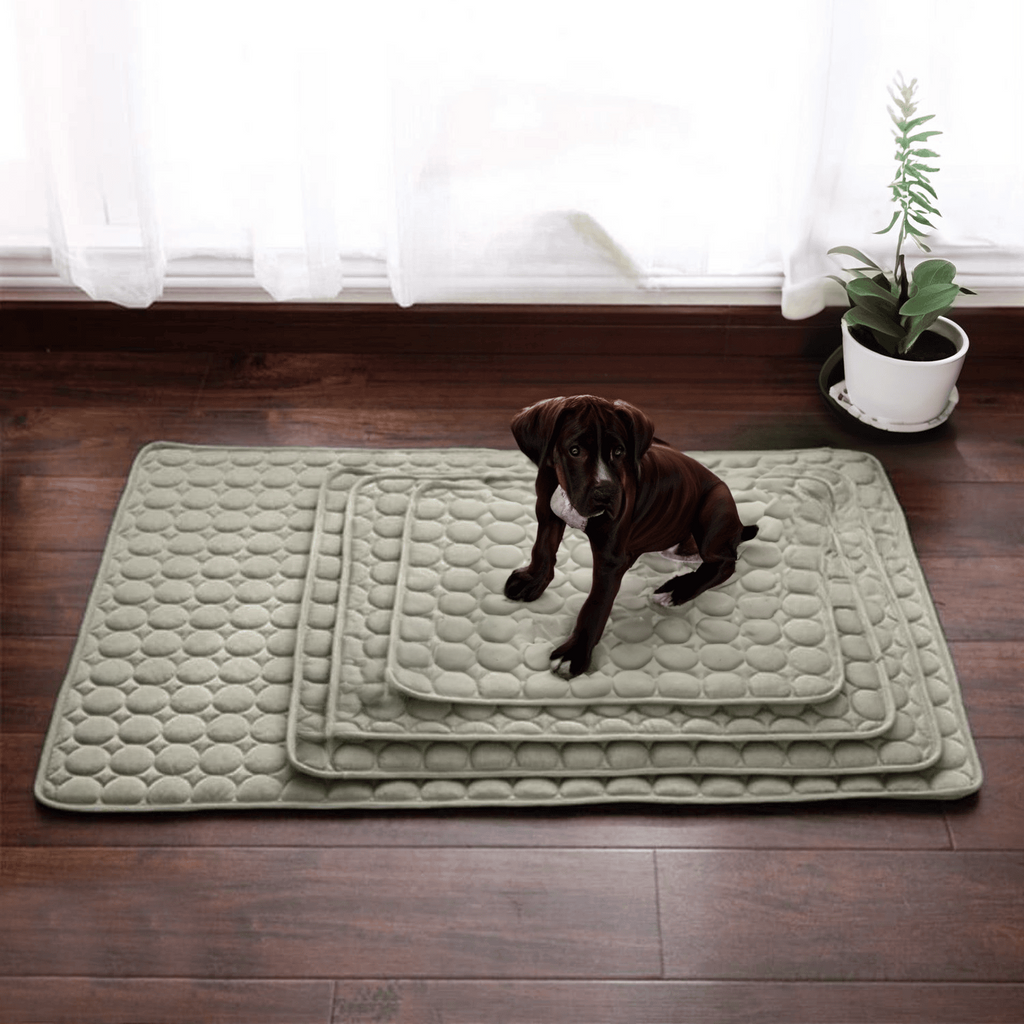 Dog Cooling Mat With Four Times Cooling Power For Hot Weather Comfort - Elesira