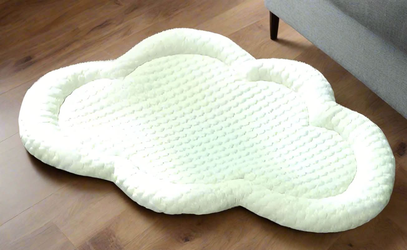 Pet Cooling Mat With Temperature Regulating Fibers And Soft Design For All Seasons - Elesira