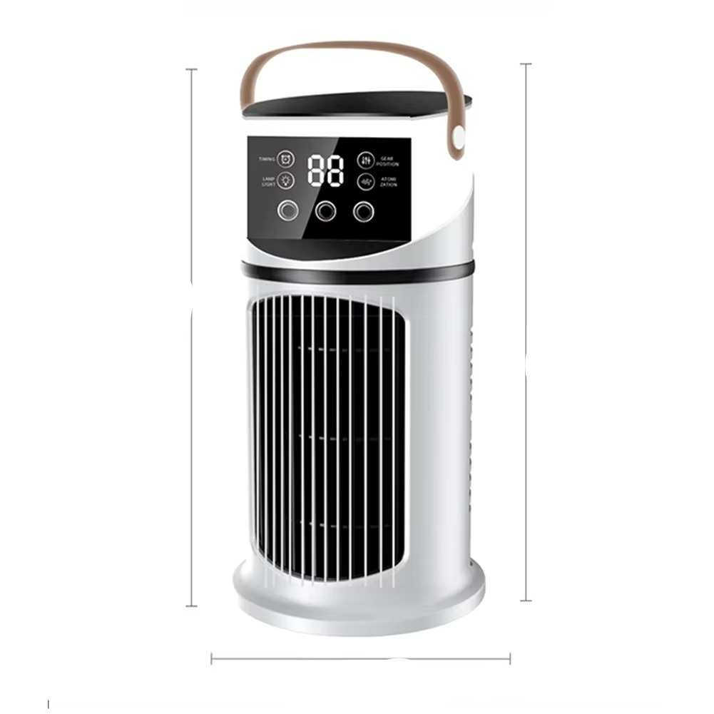 Cooling Oasis Portable Fan With Water Humidifier For Fresh Breathing - Elesira