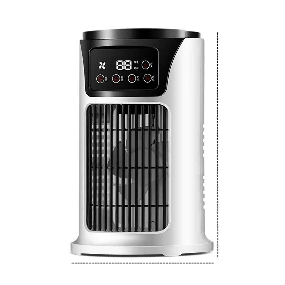 Cooling Oasis Portable Fan With Water Humidifier For Fresh Breathing - Elesira
