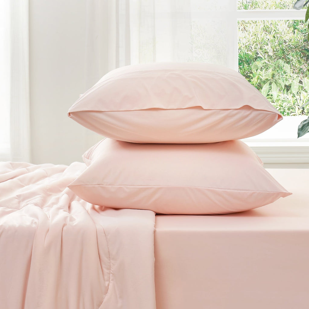Cool Sleep Sheet Set With Deep Pockets Fitted Sheets Hot Sleepers - Elesira