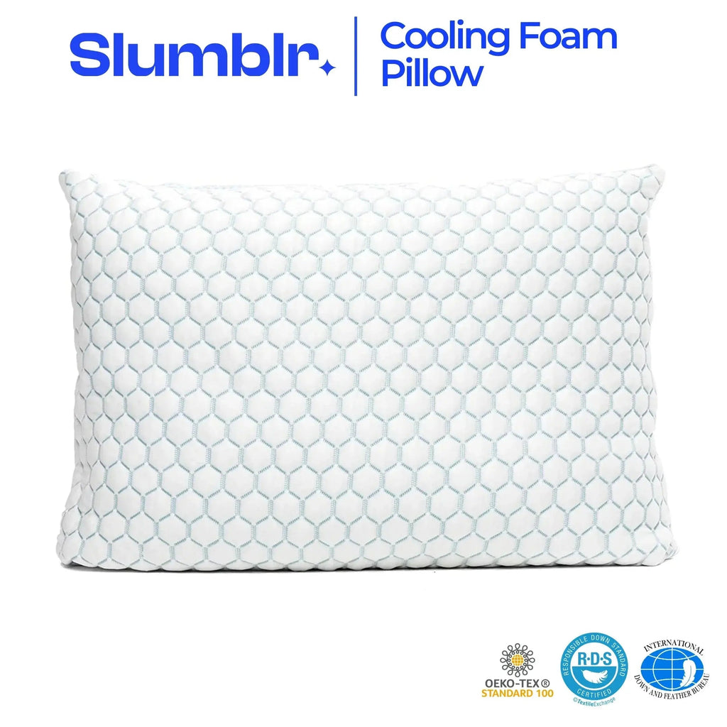 Pillow With Cooling Memory Foam And Adjustable Fill For Side Sleepers - Elesira