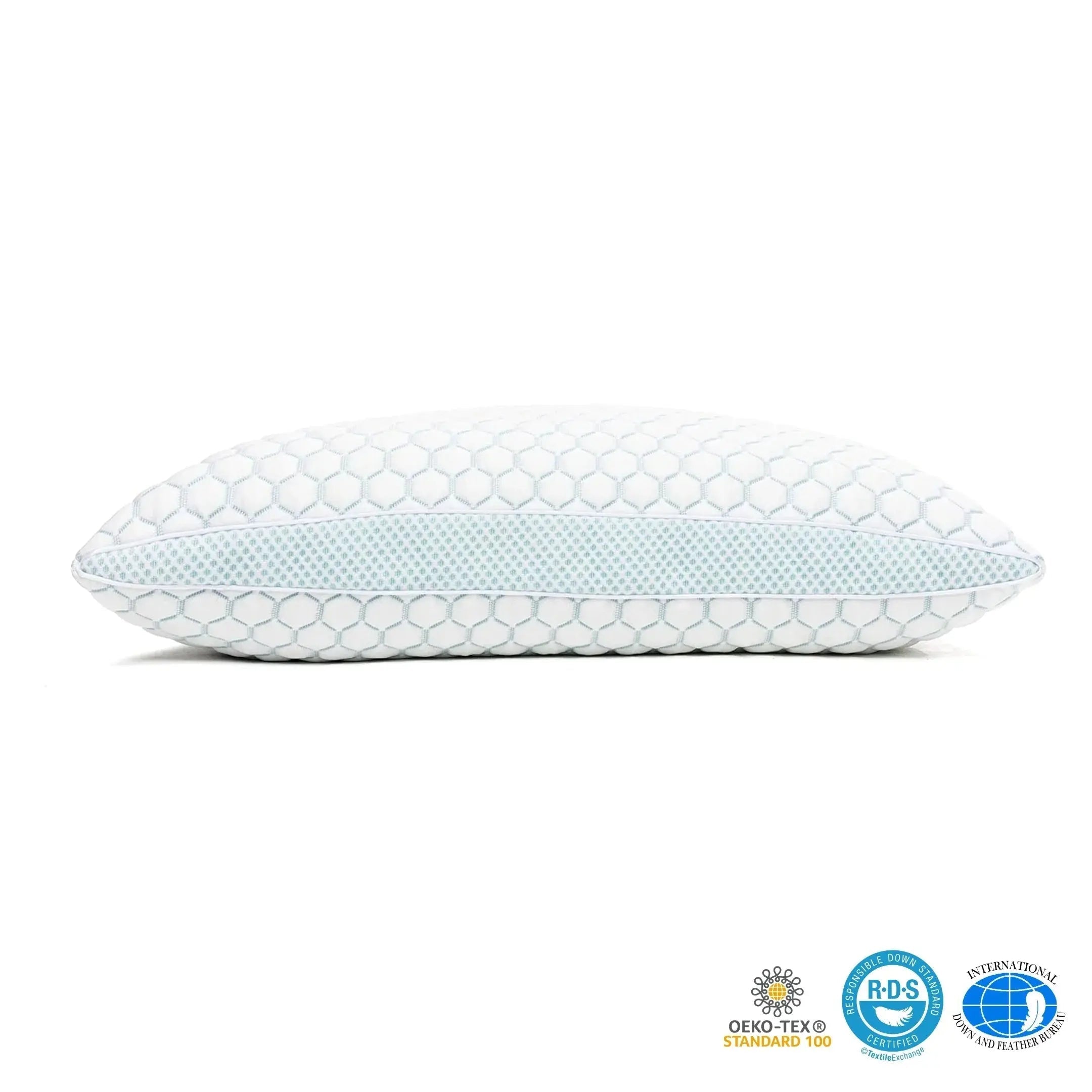 Pillow With Cooling Memory Foam And Adjustable Fill For Side Sleepers - Elesira