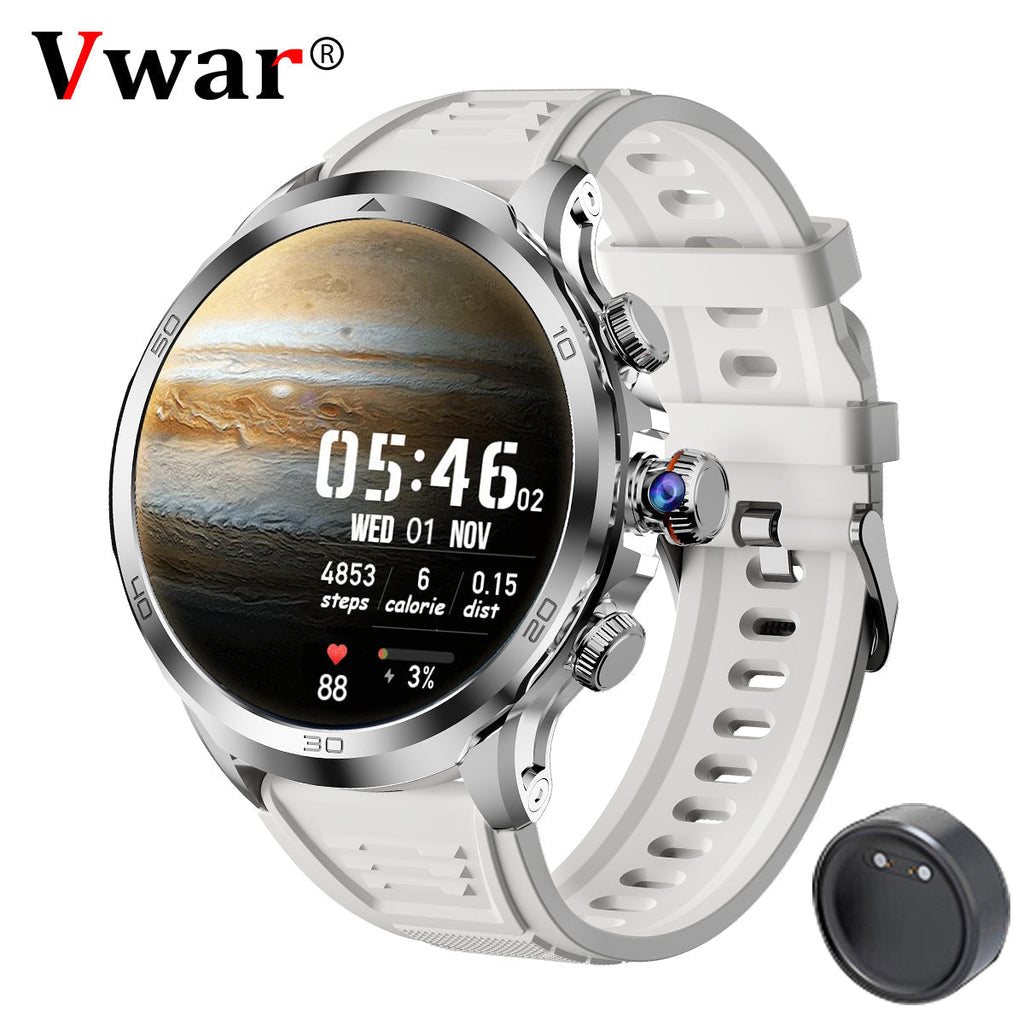 Core Series 4G-smartwatch med 1.85-tommers AMOLED-skærm og kamera - Elesira