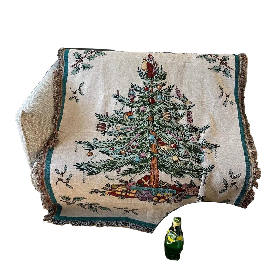 Nutcracker And Stars Fleece Christmas Blanket For Cozy Warmth - Elesira