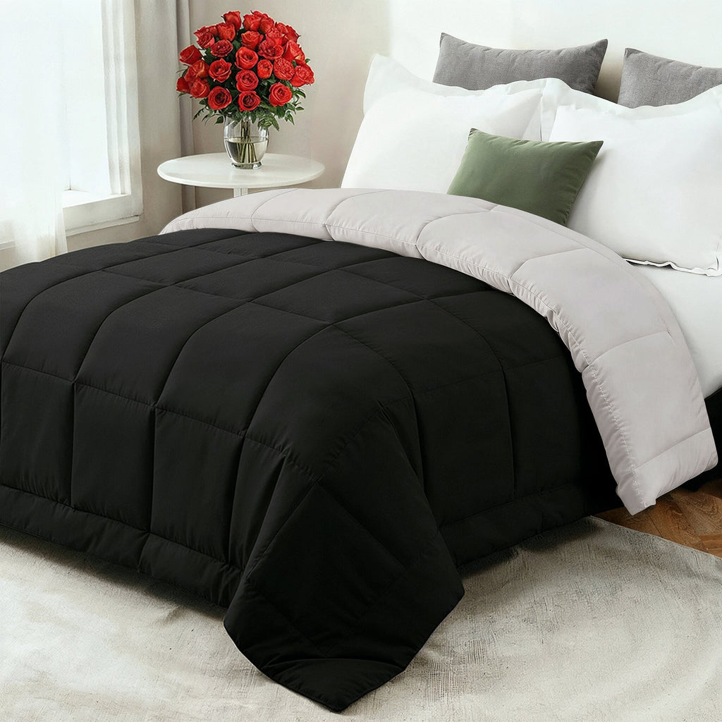 Cozy Comfort dyne til alle årstider med ultrablødt fiberfyld til åndbar søvn – Elesira