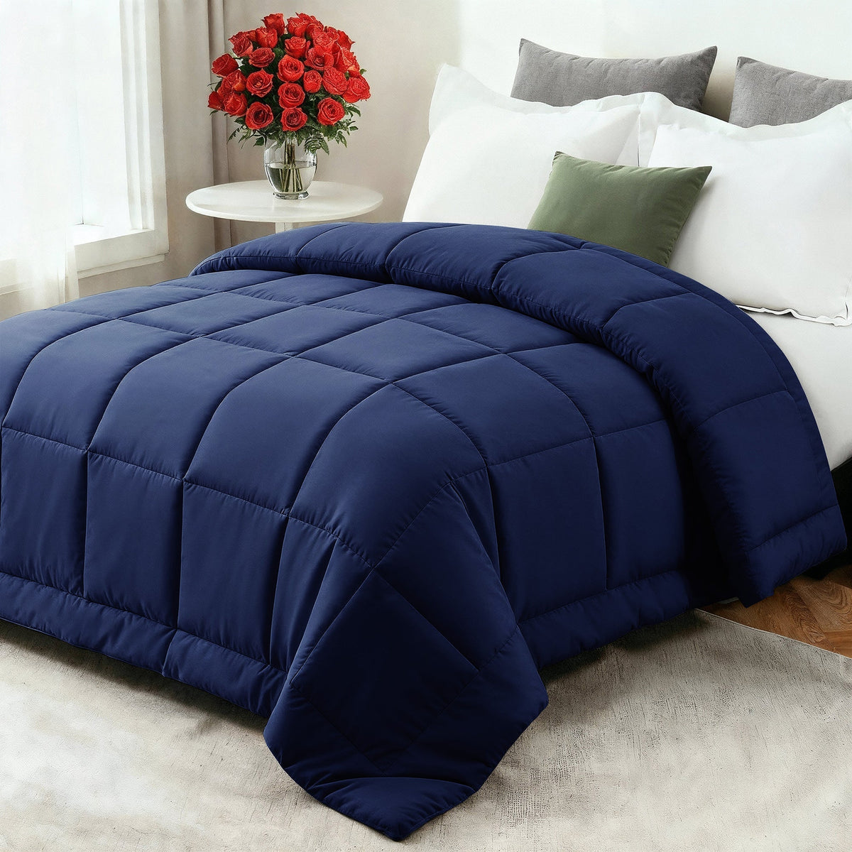 Cozy Comfort dyne til alle årstider med ultrablødt fiberfyld til åndbar søvn – Elesira