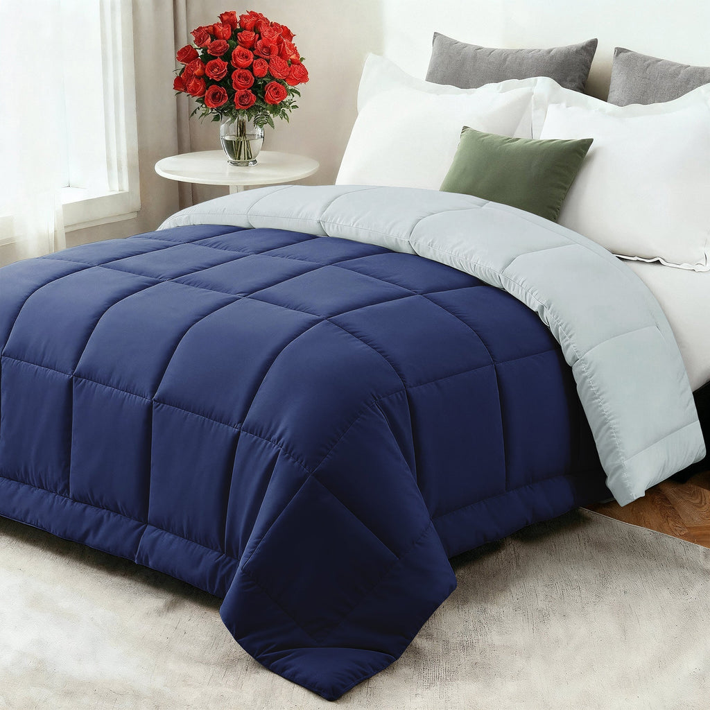 Cozy Comfort dyne til alle årstider med ultrablødt fiberfyld til åndbar søvn – Elesira