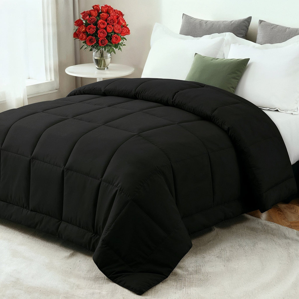 Cozy Comfort dyne til alle årstider med ultrablødt fiberfyld til åndbar søvn – Elesira