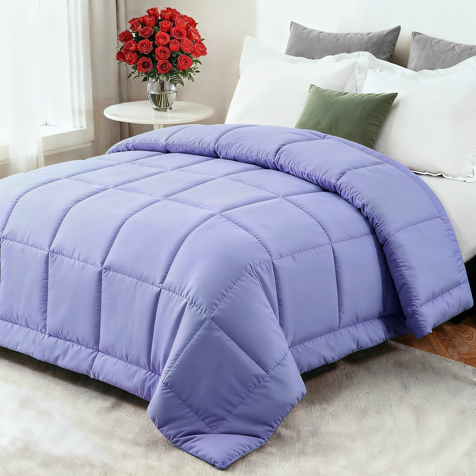 Cozy Comfort dyne til alle årstider med ultrablødt fiberfyld til åndbar søvn – Elesira