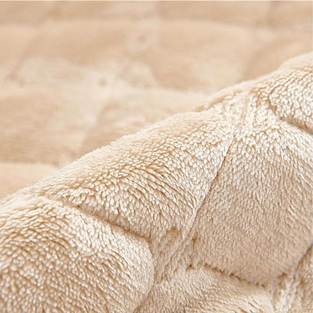Cozy Comfort Recliner Cover With Plush Texture And Arm Protection, Stretchable Fit - Elesira
