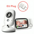 Wireless Baby Monitor with LCD Screen and Two-Way Audio Communication | elesira