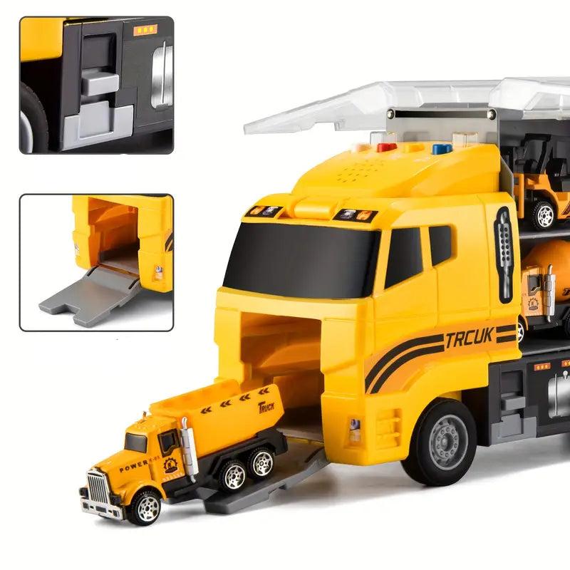 Creative Builders Construction Kit With Vehicles And Tools For Kids - Elesira