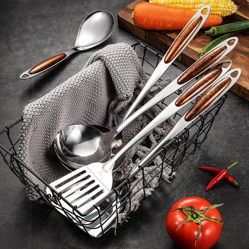 Culinary Collection rozsdamentes acél konyhai eszközkészlet ergonomikus fogantyúkkal szakácsoknak - Elesira