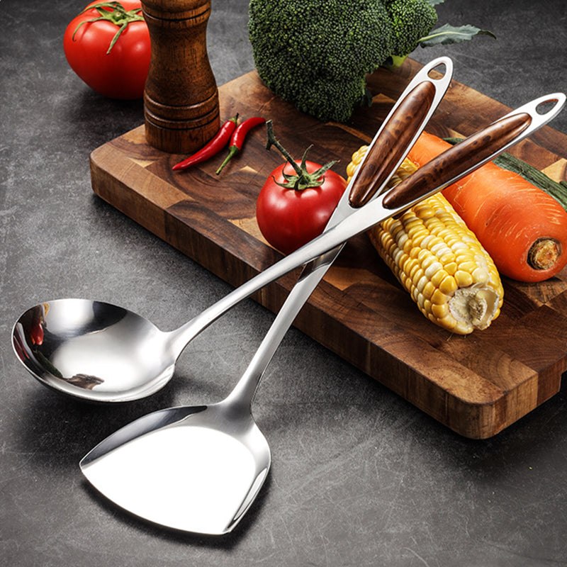 Culinary Collection rozsdamentes acél konyhai eszközkészlet ergonomikus fogantyúkkal szakácsoknak - Elesira