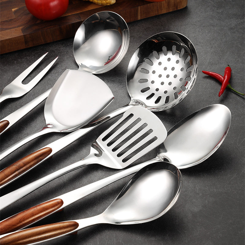 Culinary Collection rozsdamentes acél konyhai eszközkészlet ergonomikus fogantyúkkal szakácsoknak - Elesira