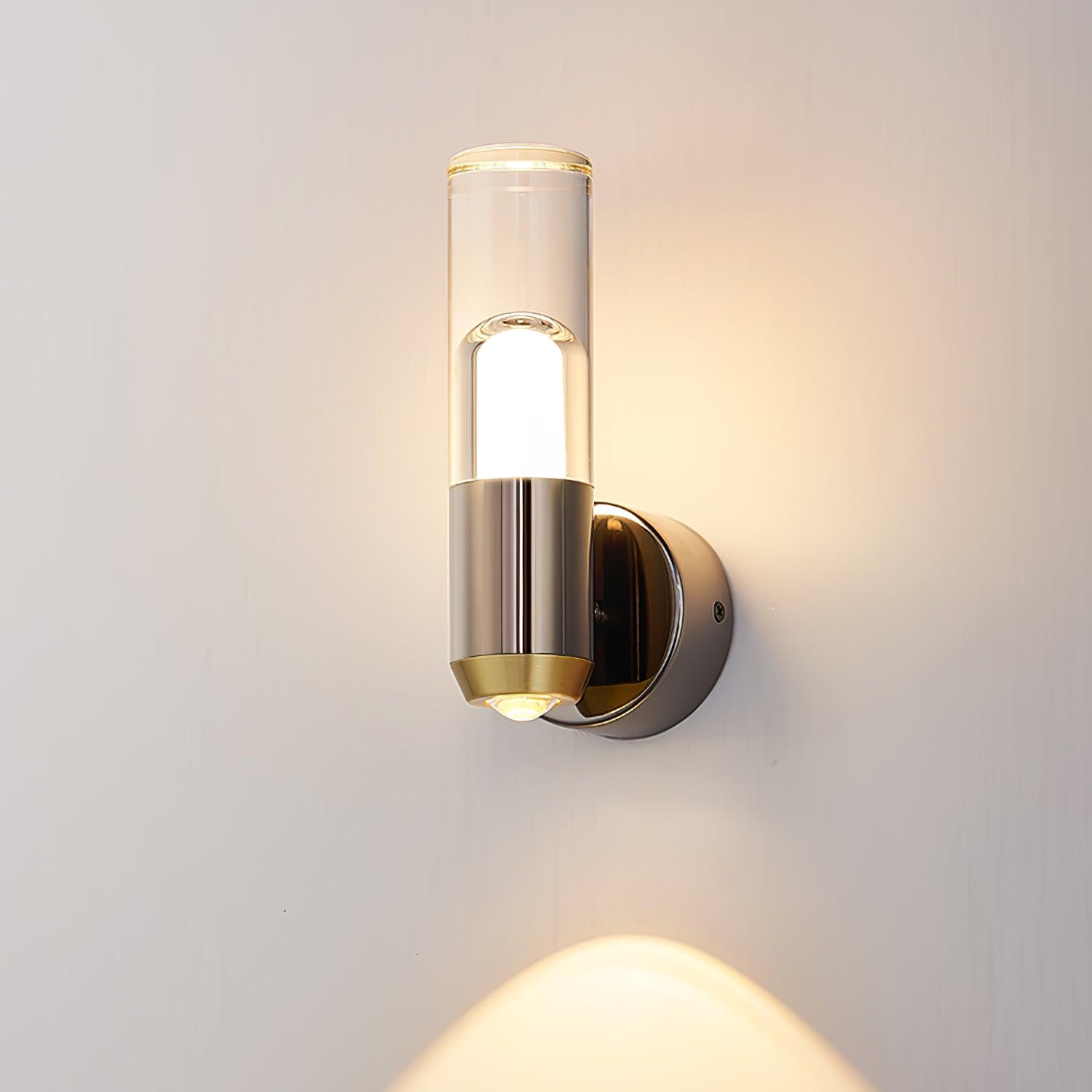 Stilrena LED-vägglampor för moderna miljöer – set med 2 | elesira