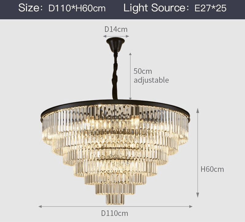 Quantum Ring Chandelier | elesira