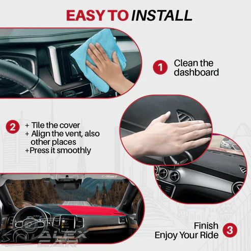 DashGuard Custom Fit Dashboard Cover With UV Shield - Elesira
