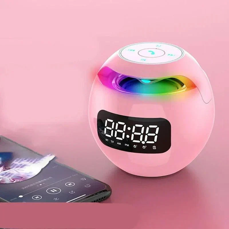 Sveglia smart Bluetooth con altoparlante e luce notturna colorata | elesira