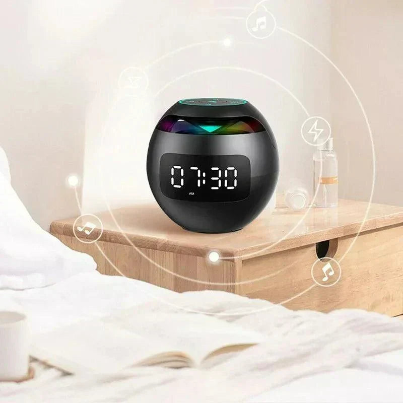Sveglia smart Bluetooth con altoparlante e luce notturna colorata | elesira