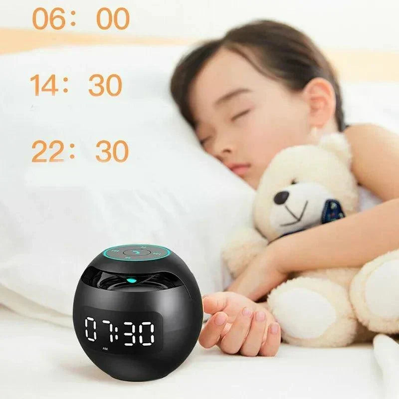 Sveglia smart Bluetooth con altoparlante e luce notturna colorata | elesira