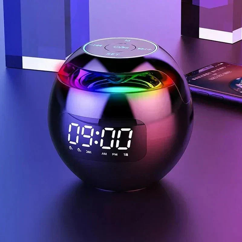 Sveglia smart Bluetooth con altoparlante e luce notturna colorata | elesira