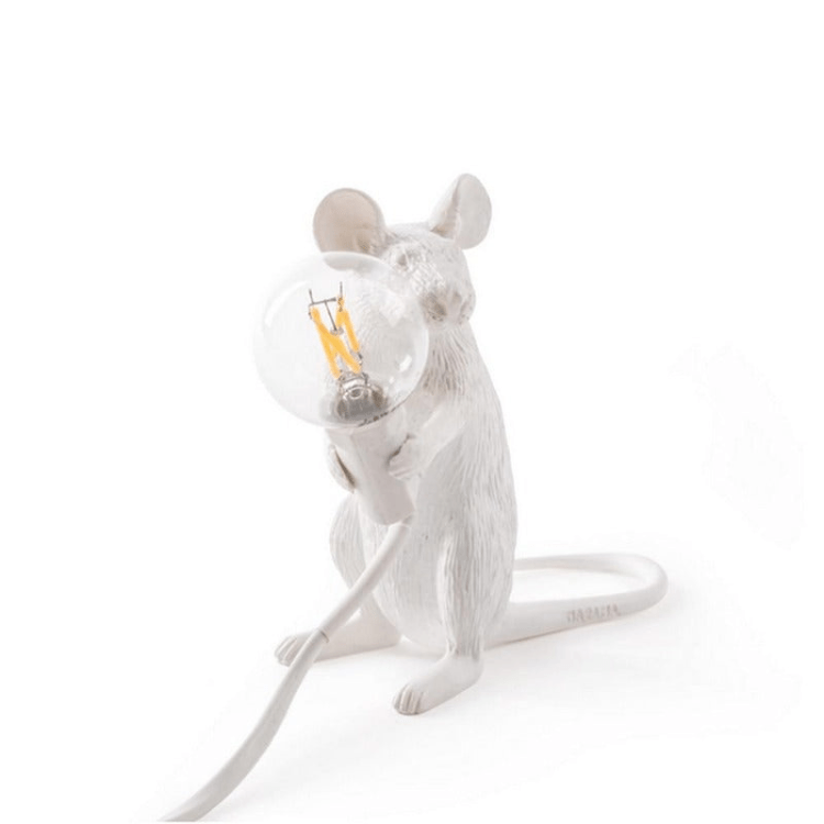 Candeeiro de mesa com rato divertido – luz LED única para qualquer espaço | elesira