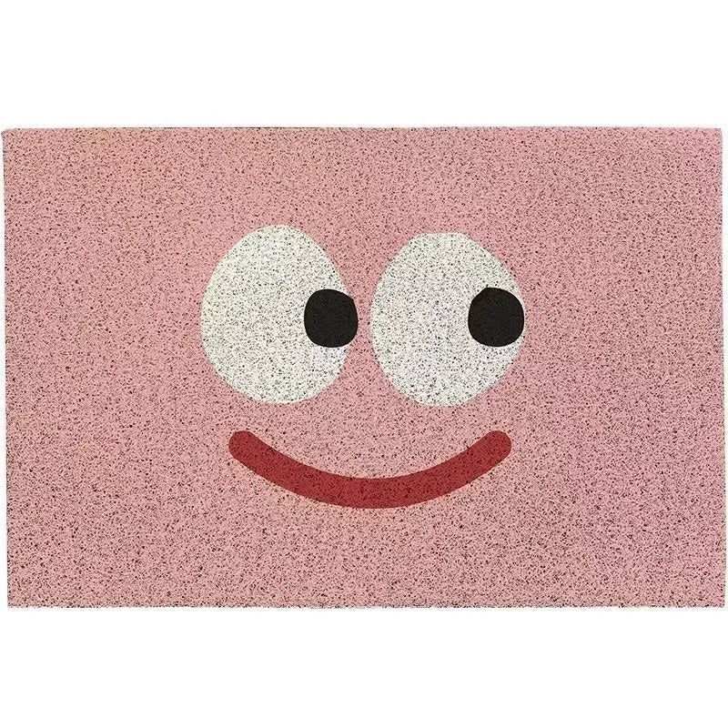 Felpudo de entrada con emoji divertido y agarre fiable | elesira