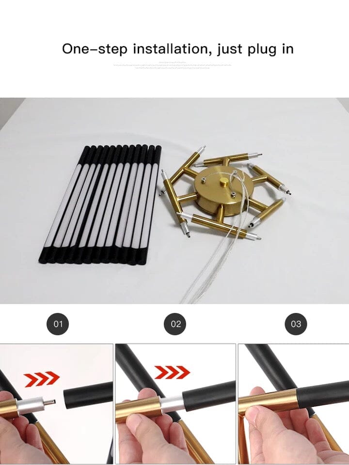 Stradivarius Spikey Chandelier | elesira