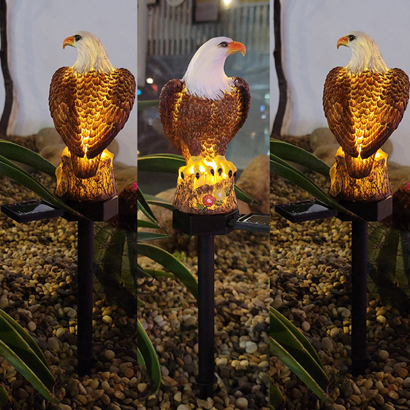 Statua da giardino solare resistente alle intemperie con illuminazione LED | elesira