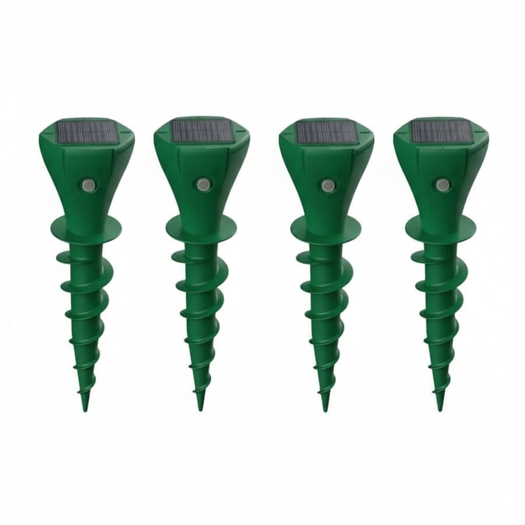 Solar Mole Repellent for Eco-Friendly Garden Protection with Silent Vibration | elesira