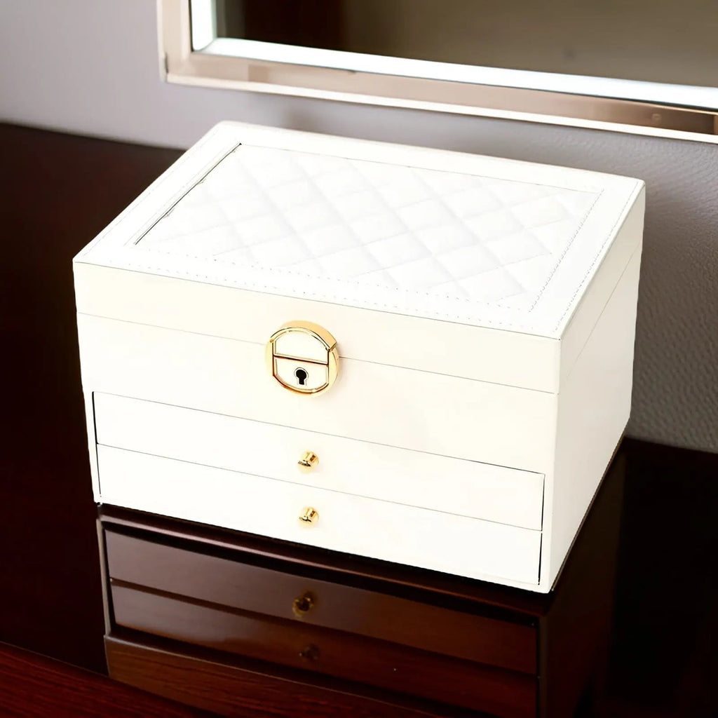 Sophistiqué Elite Schmuck-Organizer mit mehrstöckigem Design | elesira