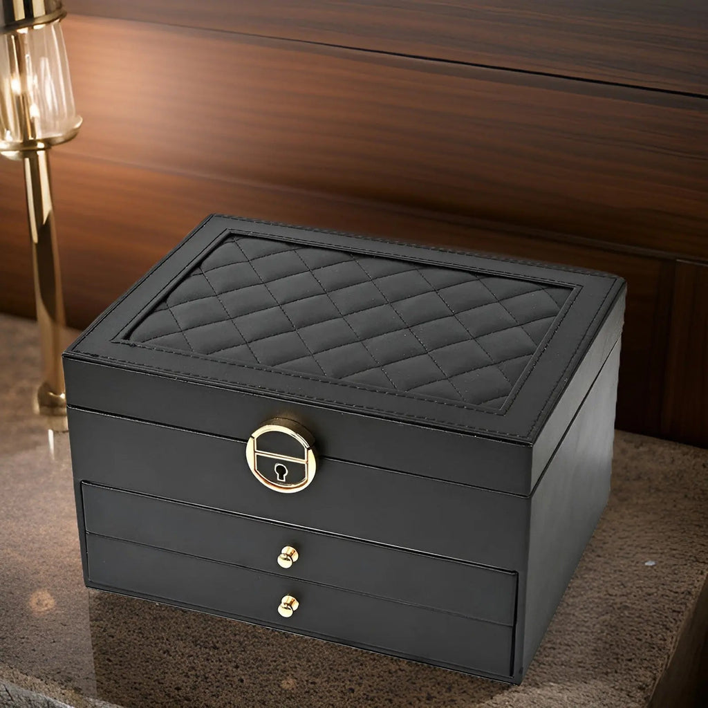 Sophistiqué Elite Schmuck-Organizer mit mehrstöckigem Design | elesira