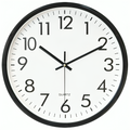 Reloj atómico sofisticado de 34cm para uso en interiores y exteriores | elesira