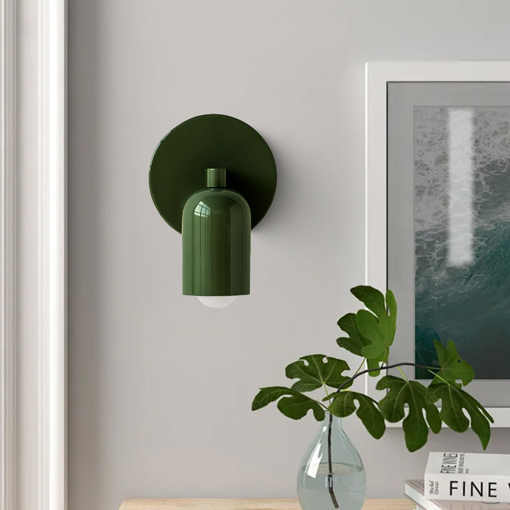 Vintage-Style Stained Glass Wall Light for Indoor Spaces | elesira
