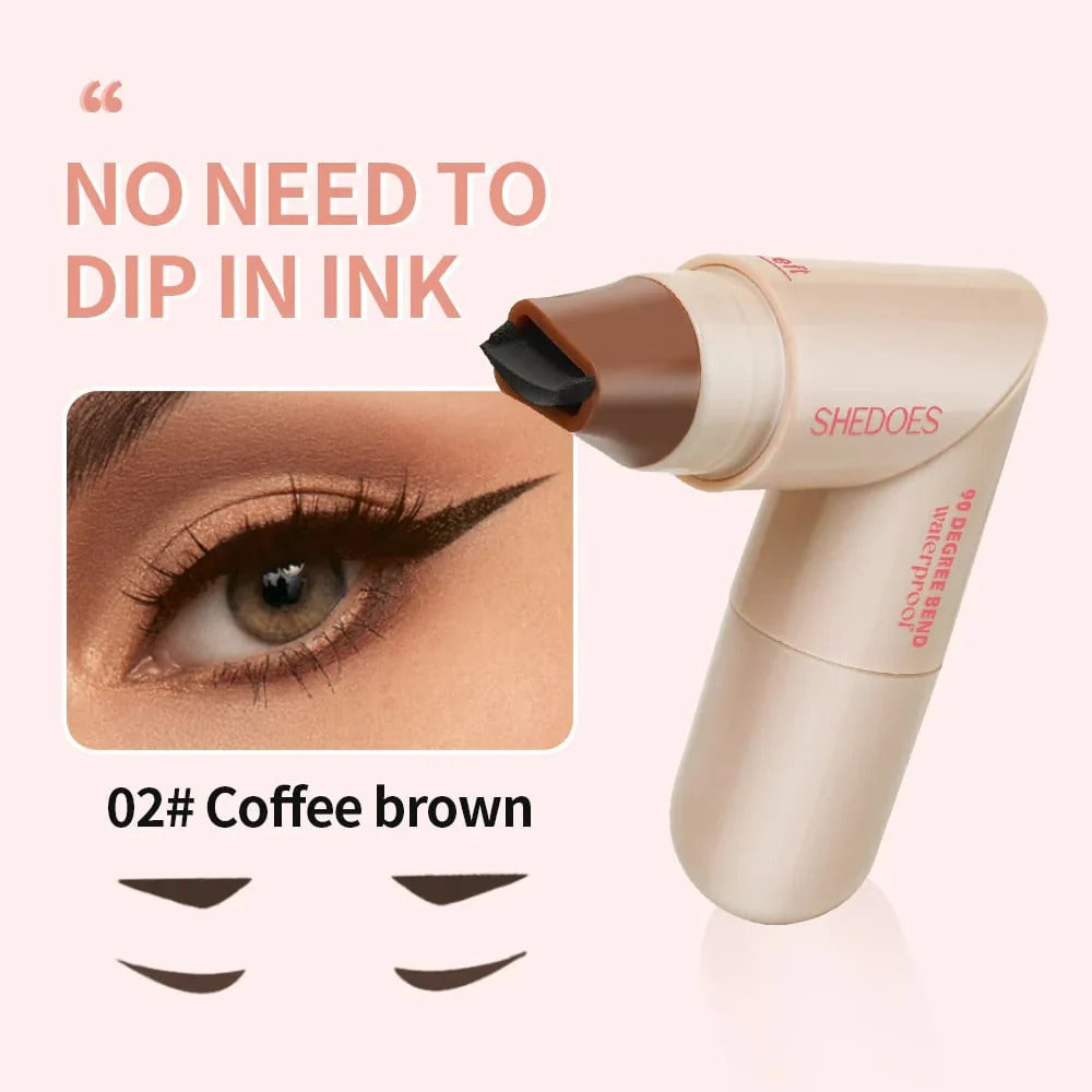 Waterproof Eyeliner Stamp Pen - Long-Lasting - Winged Effect | elesira