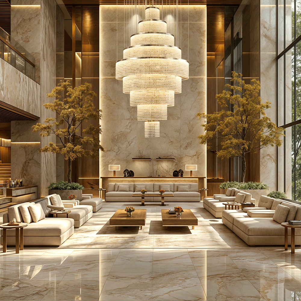 Melanie Crystal Ring Chandelier | elesira