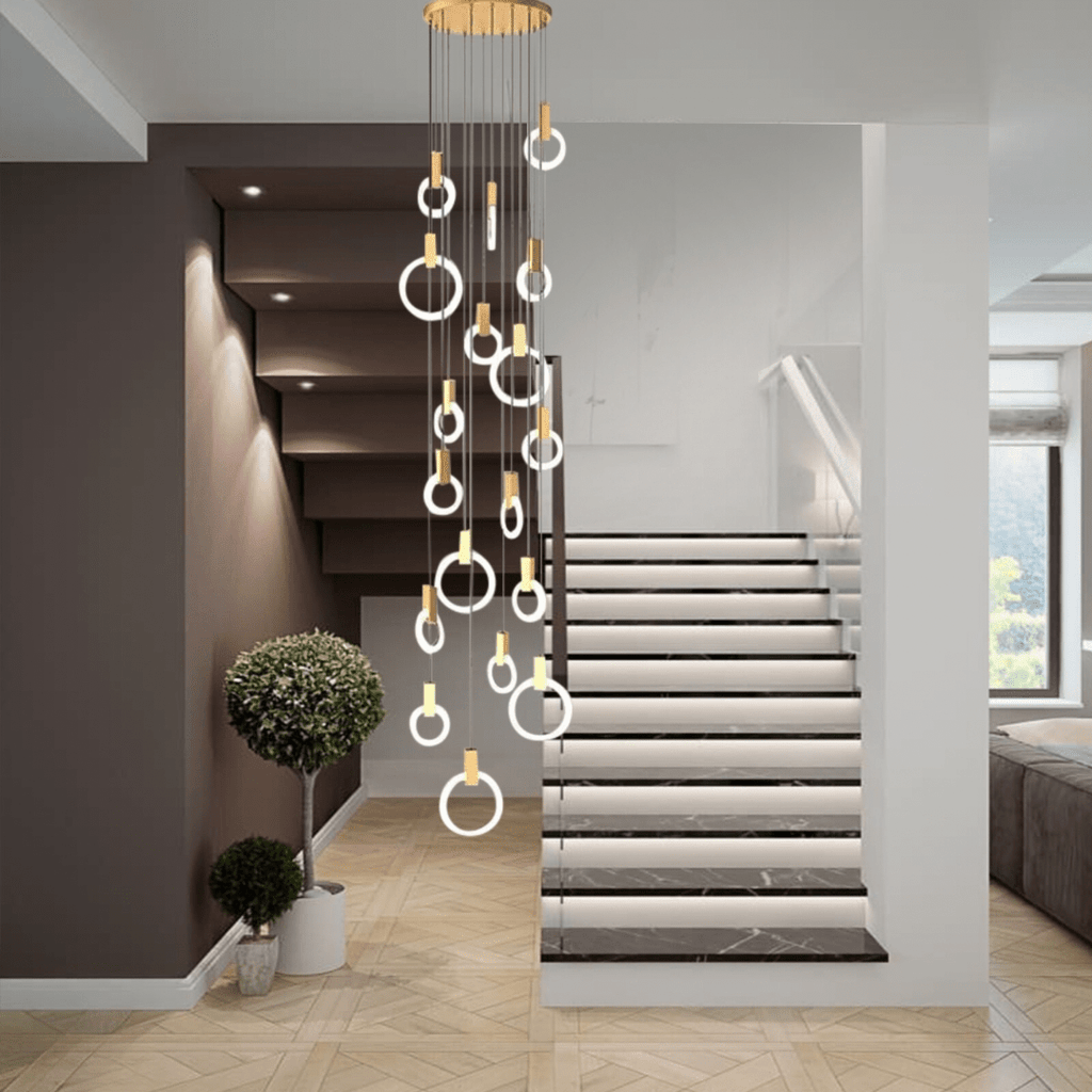 Halo Ring Chandelier | elesira