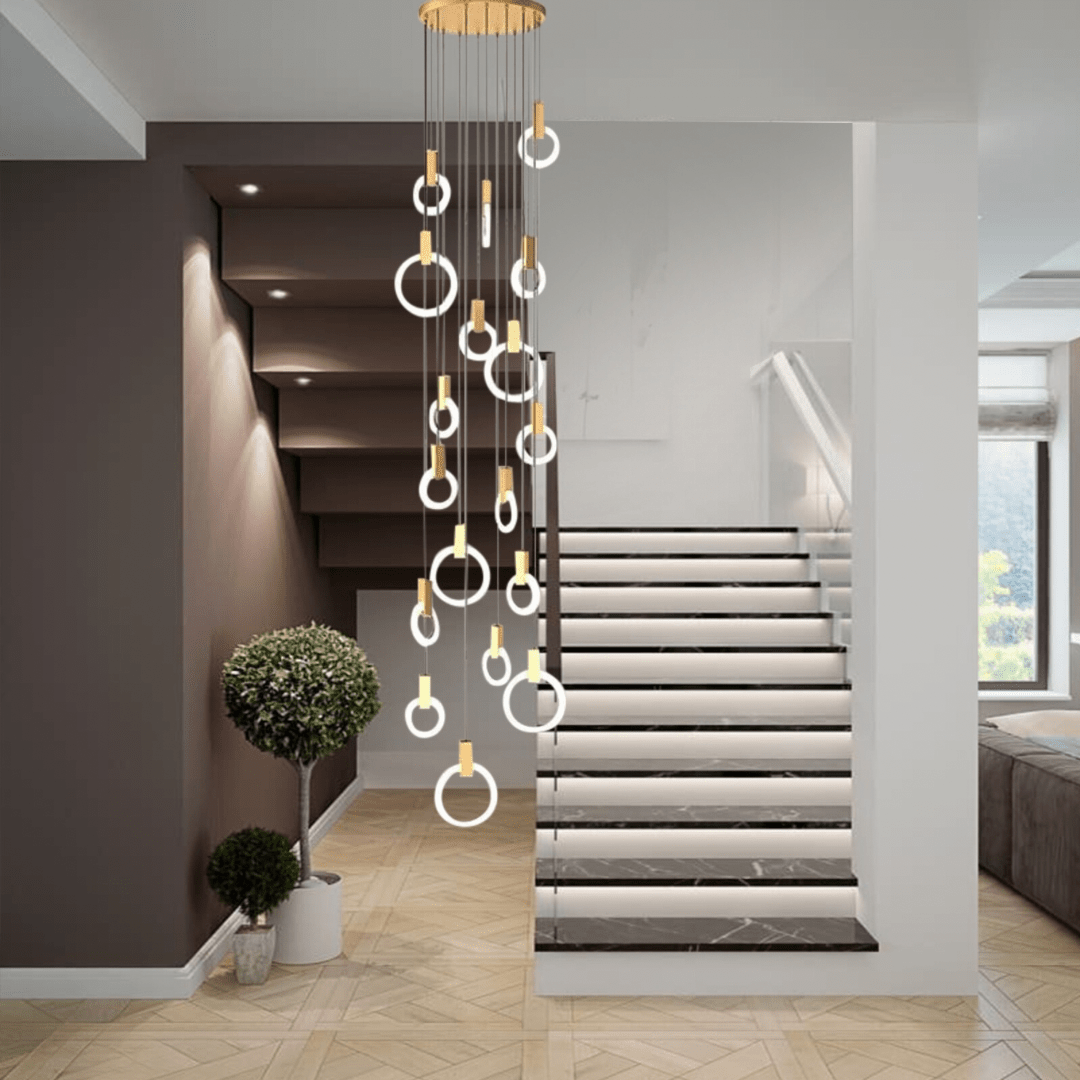 Halo Ring Chandelier | elesira