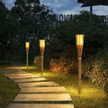Solar led-bamboelampen met flikkerend vlameffect | elesira