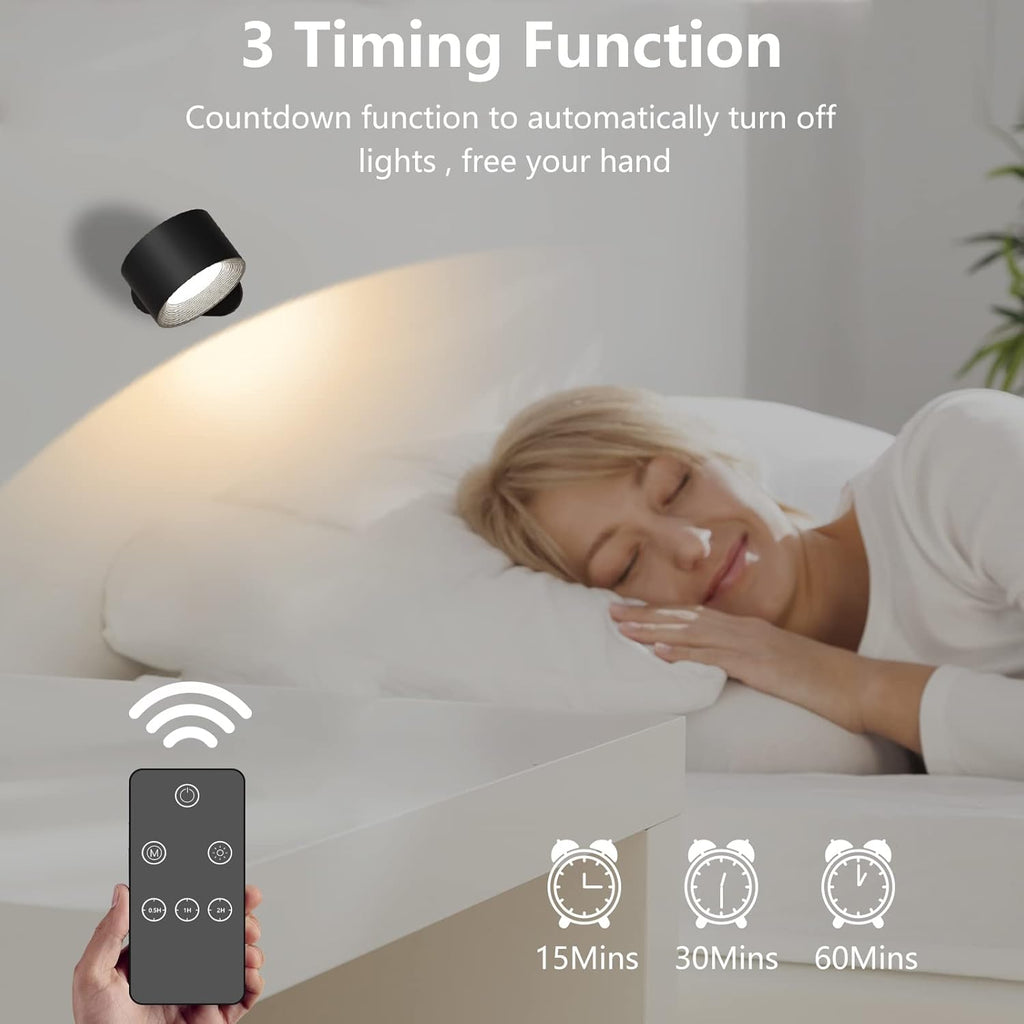 VersaGlow Lampada LED wireless ricaricabile a 360 gradi | elesira